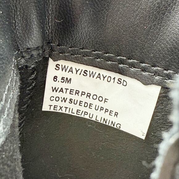 Blondo Womens Sway Ankle Booties US 6.5 M Black Suede Waterproof NWOB - Picture 13 of 13